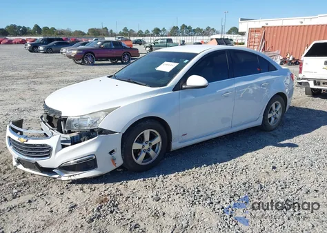 2015 Chevrolet Cruze 1Lt Auto из США, поврежденный, VIN 1G1PC5SB1F7190966